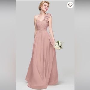 Dusty Rose Evening Dress. The FIRST TWO PHOTOS are the ACTUAL dress COLORS